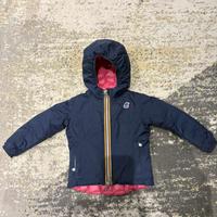Giacca K-WAY reversibile blu/rosa 3 anni