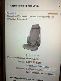 Sedile massaggiante Homedics CBS 1000 EU