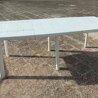 tavolo giardino 8 posti 3 pezzi da 70 cm