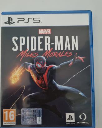 Spider-man Miles Morales per Ps5