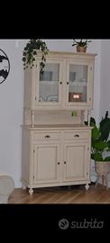 credenza vetrina mobile shabby 