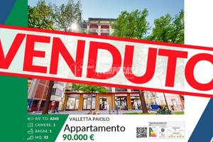 Bilocale ristrutturato con tre balconi