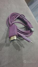 cavo hdmi completamente digitale 