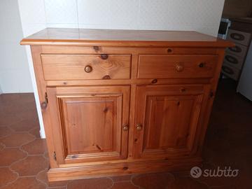 Credenza in legno ritiro entro 2 giorni