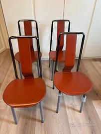 Set di 4 sedie Zanotta mod. Irma