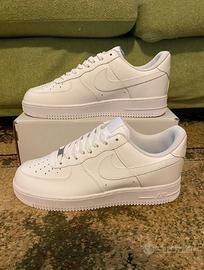 Nike Air Force 1 07 Low-Top, Bianco/38