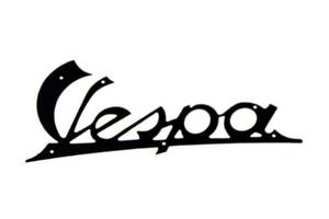 Targhetta anteriore blu Vespa 125 VN1 VN2 VNA