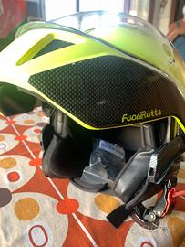 Casco moto demi-jet