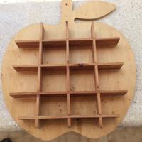 Bakeca in legno anni 90 per mini oggetti da