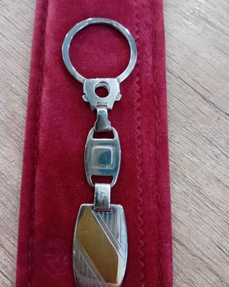 Portachiavi in argento e oro