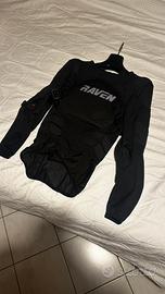 Pettorina/protezioni alte Raven Soft Shield - XL