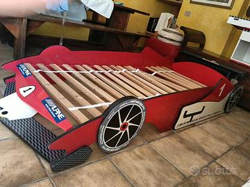 lettino macchina ferrari x cameretta 