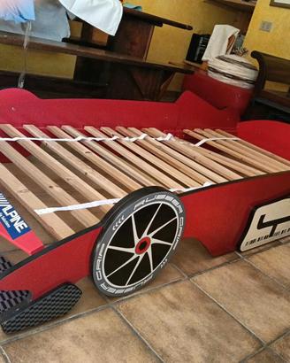 lettino macchina ferrari x cameretta 