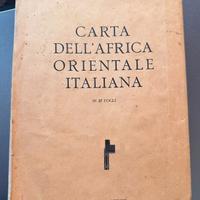 Carte geografiche TCI Touring Africa Orientale