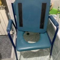sedia da bagno per anziani/disabili