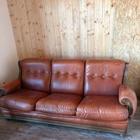 Divano in Pelle 3 Posti