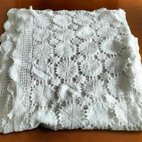 COPRILETTO IN PIZZO ANTICO VINTAGE 