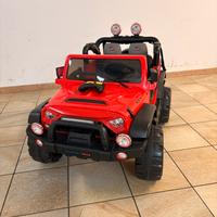 Jeep elettrica con telecomando