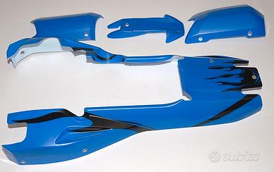 Carrozzeria Baja B5 1/5 Rofun blu e nera Plexiglas