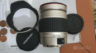 Obiettivo x canon eos zoom 28/210 Voigtlander  af