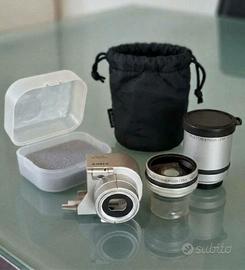 Sony set lenti VCL-DH0730+VCL-DH2630 + adattatore
