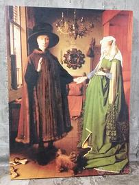 Tela "Ritratto dei coniugi Arnolfini" Jan van Eyck