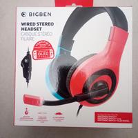 BIGBEN CUFFIA STEREO PER CONSOLE NINTENDO 