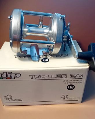 Mulinello traina Troller dip 2/0 , Alcedo new