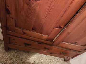 Armadio legno vintage 