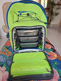 zaino nuovo originale six pack fitness