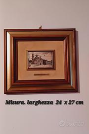 quadro in argento 925