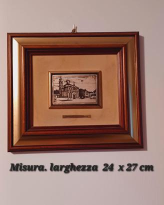 quadro in argento 925