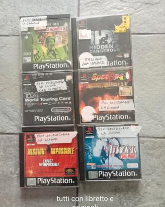 Giochi PS 1