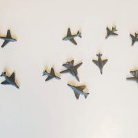 Aerei gru ricambi modellino portaerei Nimitz '80