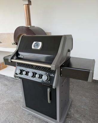 Barbecue a gas napoleon rougue 425 5 fuochi