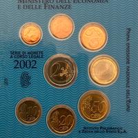 Monete, Prima Emissione Nazionale dell’Euro, 2002
