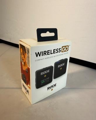 RODE Wireless GO Microfono - NUOVO