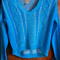 Maglia in maglia Mudd – blu – taglia