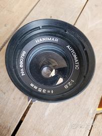 obiettivo hanimar automatic 1:2,8 f.35mm 
