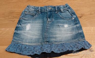 Gonna Jeans 7-8 anni Benetton