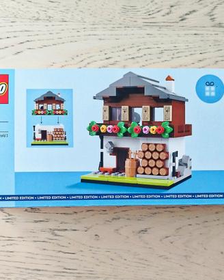 LEGO 40594 Case del Mondo 3 Chalet Svizzero Nuovo 