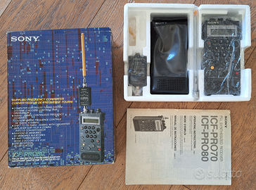 Ricevitore professionale portatile SONY ICF-PRO80