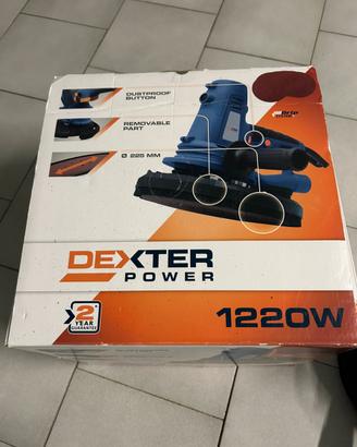 Levigatrice Rotorbitale Dexter 1220W Diam225mm