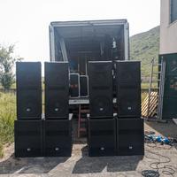 Impianto audio quattro vie RCF