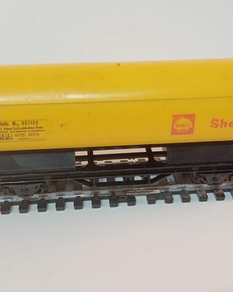 CARRO MERCI TRASP.CARBURANTE SHELL-LIMA-H0-ANNI'70