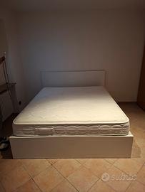 Letto IKEA MALM con 4 cassettoni e doghe Lonset