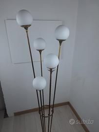 piantana design anni 50 0ttone alberello stilnovo