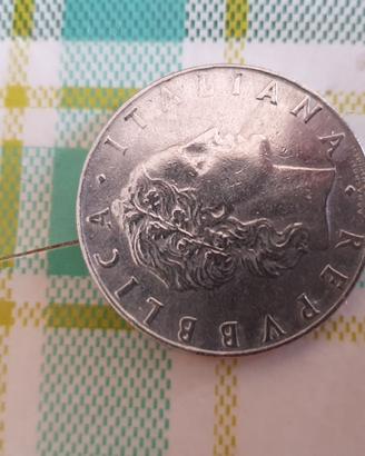 Moneta 50 Lire 1968