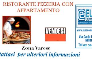 130/26 RISTORANTE PIZZERIA mq 200 zona Varese