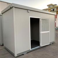 BOX CONTAINER MONOBLOCCHI COIBENTATI BAGNI 4 X 2 M